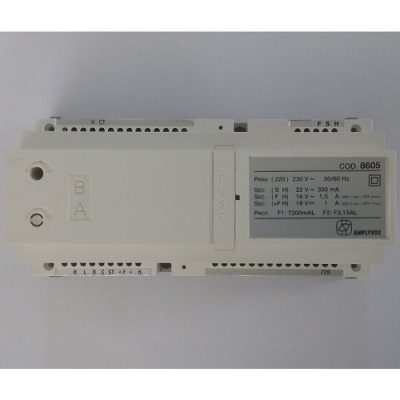 Amplyvox 8605.Τροφοδοτικό για συστήματα θυροτηλεόρασης 5 συρμάτων