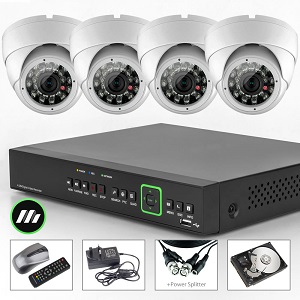 cctv set 4 καμερών