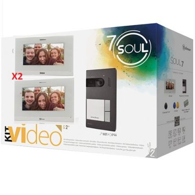 Θυροτηλεόραση έγχρωμη για 2 διαμερίσματα Golmar S5112/ Art7